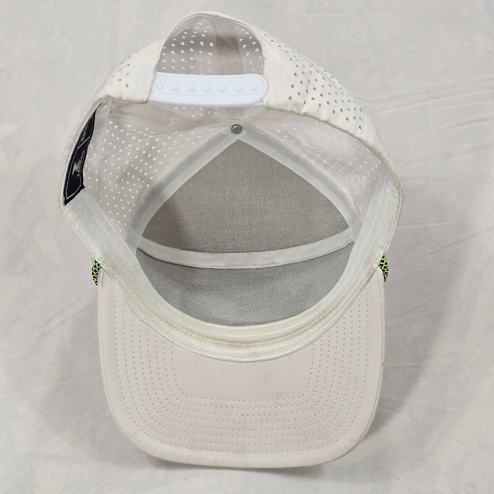 Osprey R+ Zapped White Golf Hat Men's Adjustable Perforated‎ Rope - Picture 5 of 6